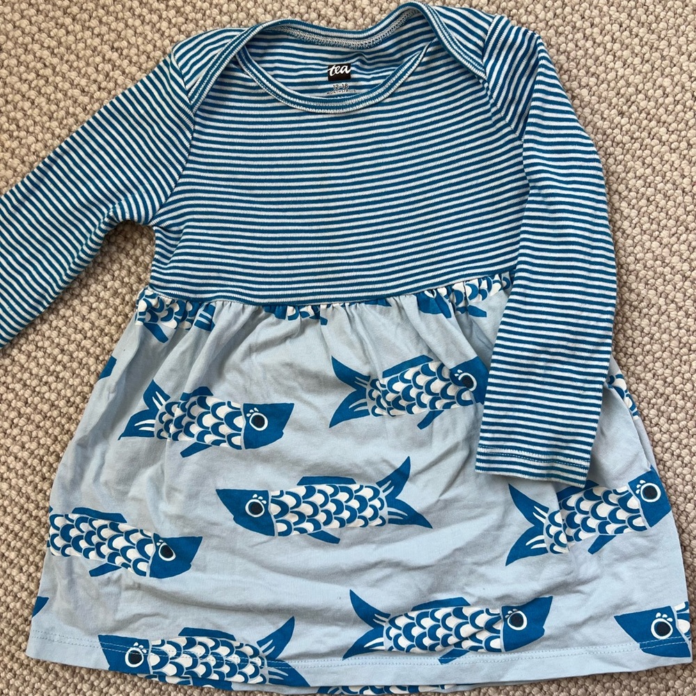 Tea Collection 12-18 month cotton dress/top